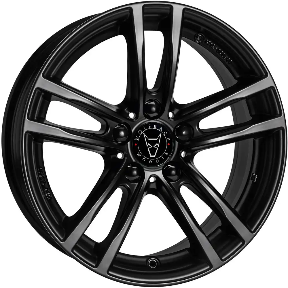 8.5x18 Wolfrace Eurosport TUV X10 Racing Black