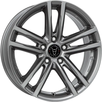 Wolfrace Eurosport X10X Metal Grey Alloy Wheels