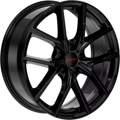 8x19 Alutec Aveleno Diamond Black Alloy Wheels