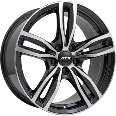 9x19 ATS Evolution Dark Grey Polished Alloy Wheels