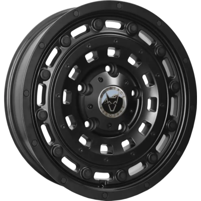 7.5x16 Wolfrace Explorer Overland 2 Matt Black Alloy Wheels
