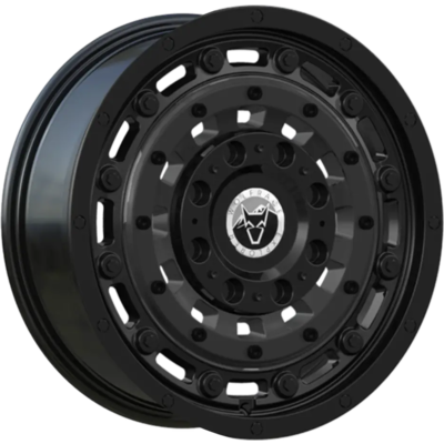 7.5x16 Wolfrace Explorer Overland 2 Matt Black Alloy Wheels