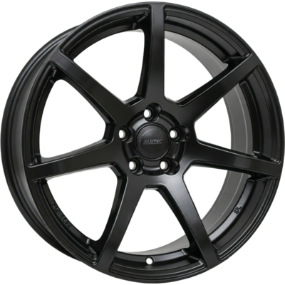 8.5x19 Alutec Pearl Diamond Black Alloy Wheels