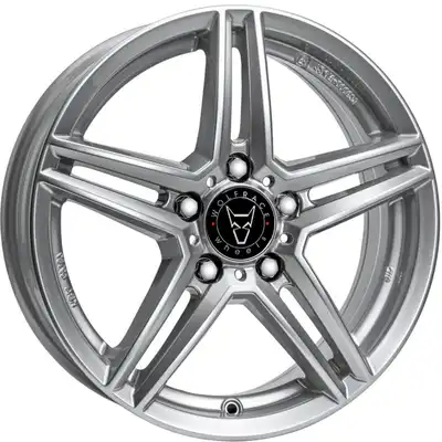 Wolfrace Eurosport TUV M10 Polar Silver Alloy Wheels Image