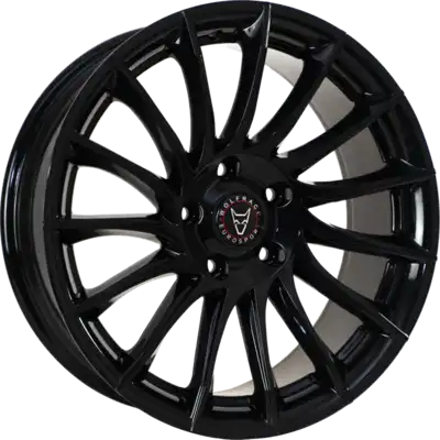 Wolfrace Eurosport Aero Gloss Black Alloy Wheels Image