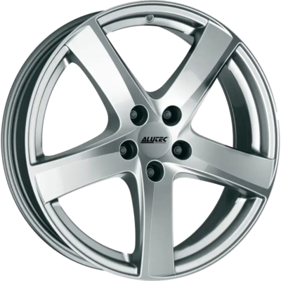 6.5x16 Alutec Freeze Polar Silver Alloy Wheels