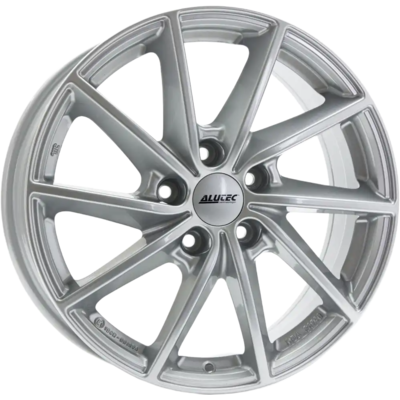 6x15 Alutec Singa Polar Silver Alloy Wheels