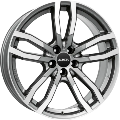 Alutec Drivex Gunmetal Polished Alloy Wheels