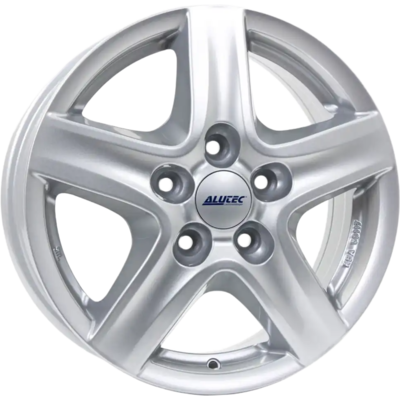 6.5x16 Alutec Grip T Polar Silver Alloy Wheels