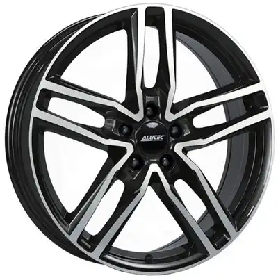 Alutec IKENU Diamond Black Face Polished Alloy Wheels Image