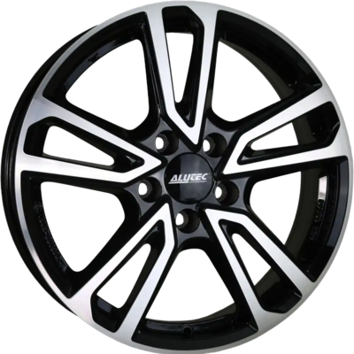 7x17 Wolfrace Eurosport TUV Tormenta Diamond Black Polished Alloy Wheels