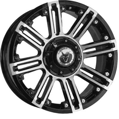 Wolfrace Explorer Amazon Gloss Black Polished Alloy Wheels Image