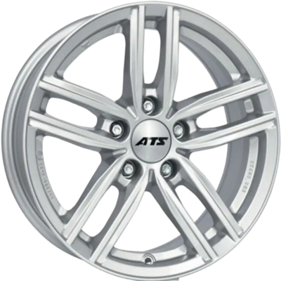 6.5x16 ATS Antares Polar Silver Alloy Wheels