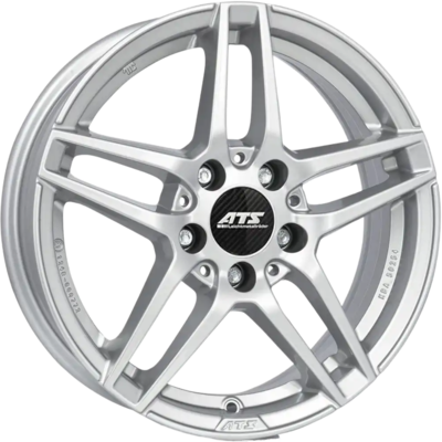 ATS Mizar Polar Silver Alloy Wheels