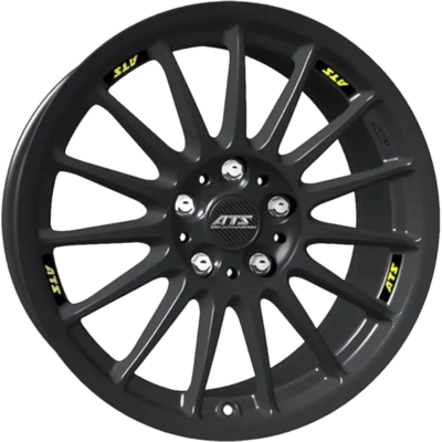 8x19 ATS Streetrallye Racing Black Alloy Wheels