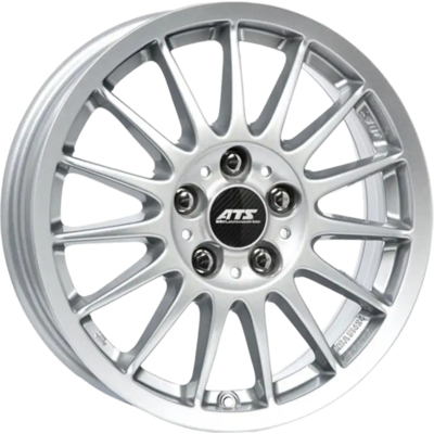 6x15 ATS Streetrallye Polar Silver Alloy Wheels