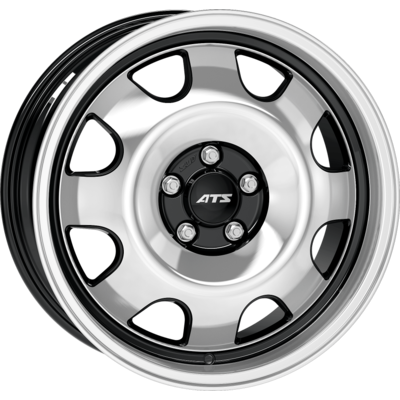 8x19 ATS Cup Forged Diamond Black Grey Polished Alloy Wheels
