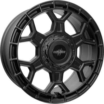 Wolfrace Explorer Black Wolf One Matt Black Alloy Wheels