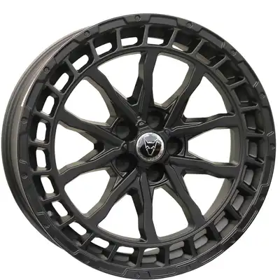 Wolfrace Explorer Wolf Matt Black Alloy Wheels Image