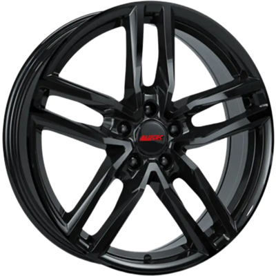 6.5x16 Alutec Ikenu Diamond Black Alloy Wheels
