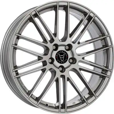 Wolfrace Eurosport TUV KIBO Metal Grey Alloy Wheels Image