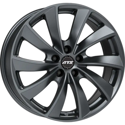 8.5x19 ATS Lunaris Steel Grey Matt Alloy Wheels