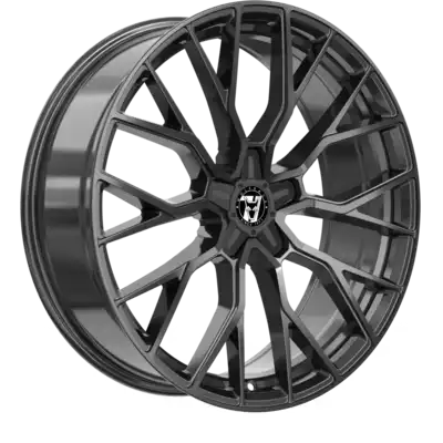 Wolfrace 71 Munich GTR Black Edition Gloss Raven Black Alloy Wheels Image