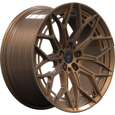 8x18 Wolfrace Vanspeed Maverick Royal Bronze Alloy Wheels