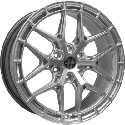 8x18 Wolfrace Vanspeed Maverick Carbon Chrome Alloy Wheels