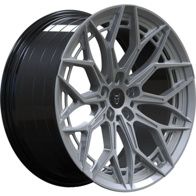 8x20 Wolfrace Vanspeed Maverick Carbon Chrome Alloy Wheels