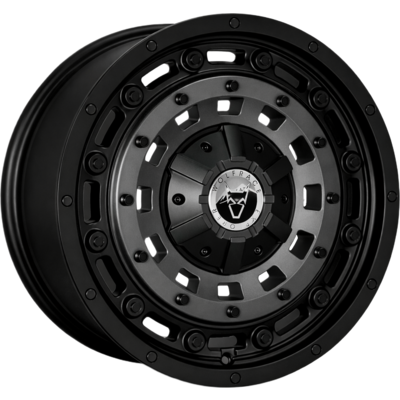 Wolfrace Explorer Overland 1400 Matt Black Gunmetal Alloy Wheels