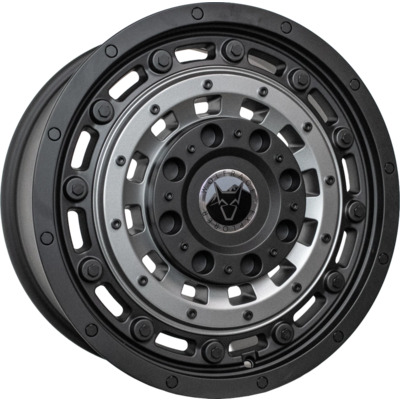 Wolfrace Explorer Overland 2 Matt Black Gunmetal Alloy Wheels