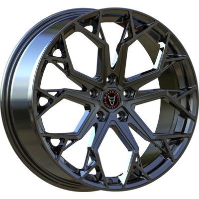 8x20 Wolfrace Eurosport Roadstar Gloss Black Alloy Wheels