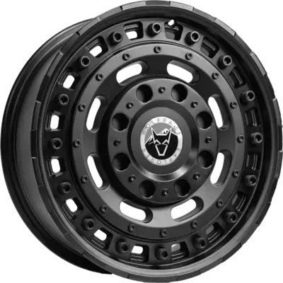 Wolfrace Explorer Slotmag Matt Black Alloy Wheels Image