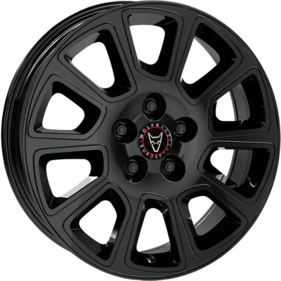 6x16 Wolfrace Eurosport TUV Transporter 2 Diamond Black Alloy Wheels