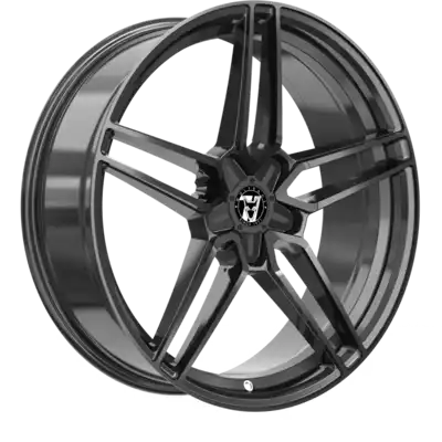 Wolfrace 71 Talon Black Edition Gloss Raven Black Alloy Wheels Image