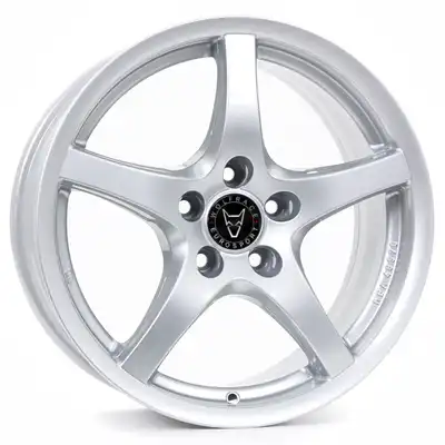 Wolfrace Eurosport U1 Polar Silver Alloy Wheels Image