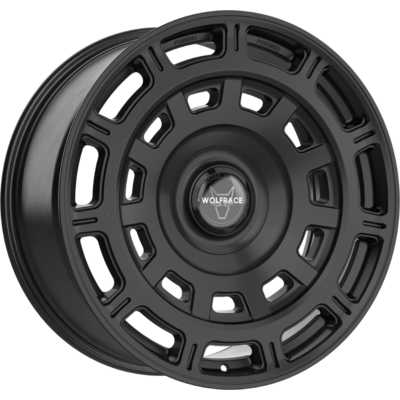 Wolfrace 71 Valiant Allroad Floating Cap Satin Black Alloy Wheels