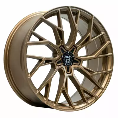 Wolfrace 71 Voodoo CUSTOM Racing Bronze Alloy Wheels Image