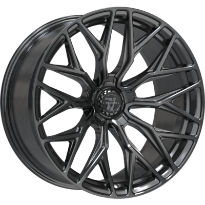 Wolfrace 71 Wolfsburg GTR Allroad Gloss Raven Black Alloy Wheels