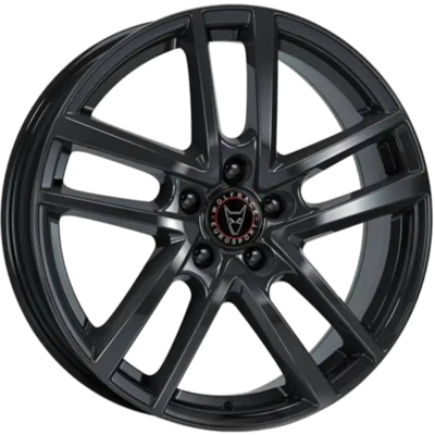 6x15 Wolfrace Eurosport TUV Astorga Diamond Black Alloy Wheels