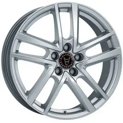 Wolfrace Eurosport TUV ASTORGA Polar Silver Alloy Wheels Image