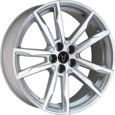 Wolfrace Eurosport Dortmund Gloss Silver Alloy Wheels Image