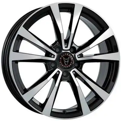 Wolfrace Eurosport TUV M12 Diamond Black Face Polished Alloy Wheels Image