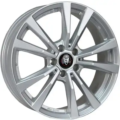 Wolfrace Eurosport TUV M12 Polar Silver Alloy Wheels Image