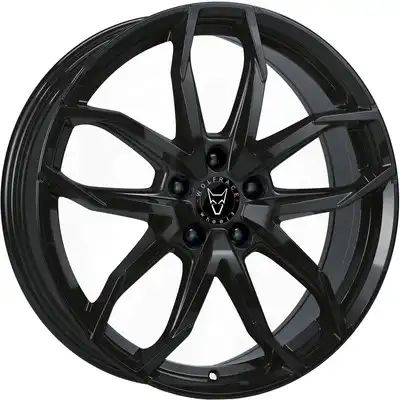 Wolfrace Eurosport TUV LUCCA Diamond Black Alloy Wheels Image