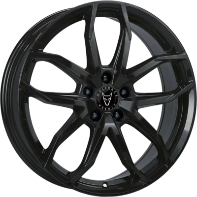 6.5x16 Wolfrace Eurosport TUV Lucca Diamond Black Alloy Wheels