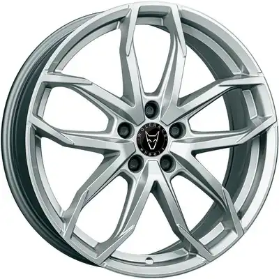 Wolfrace Eurosport TUV LUCCA Polar Silver Alloy Wheels Image