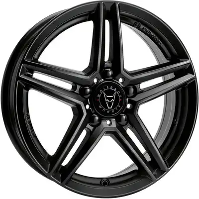 Wolfrace Eurosport TUV M10 Racing Black Alloy Wheels Image