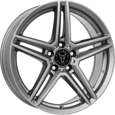 Wolfrace Eurosport TUV M10 Metal Grey Alloy Wheels Image